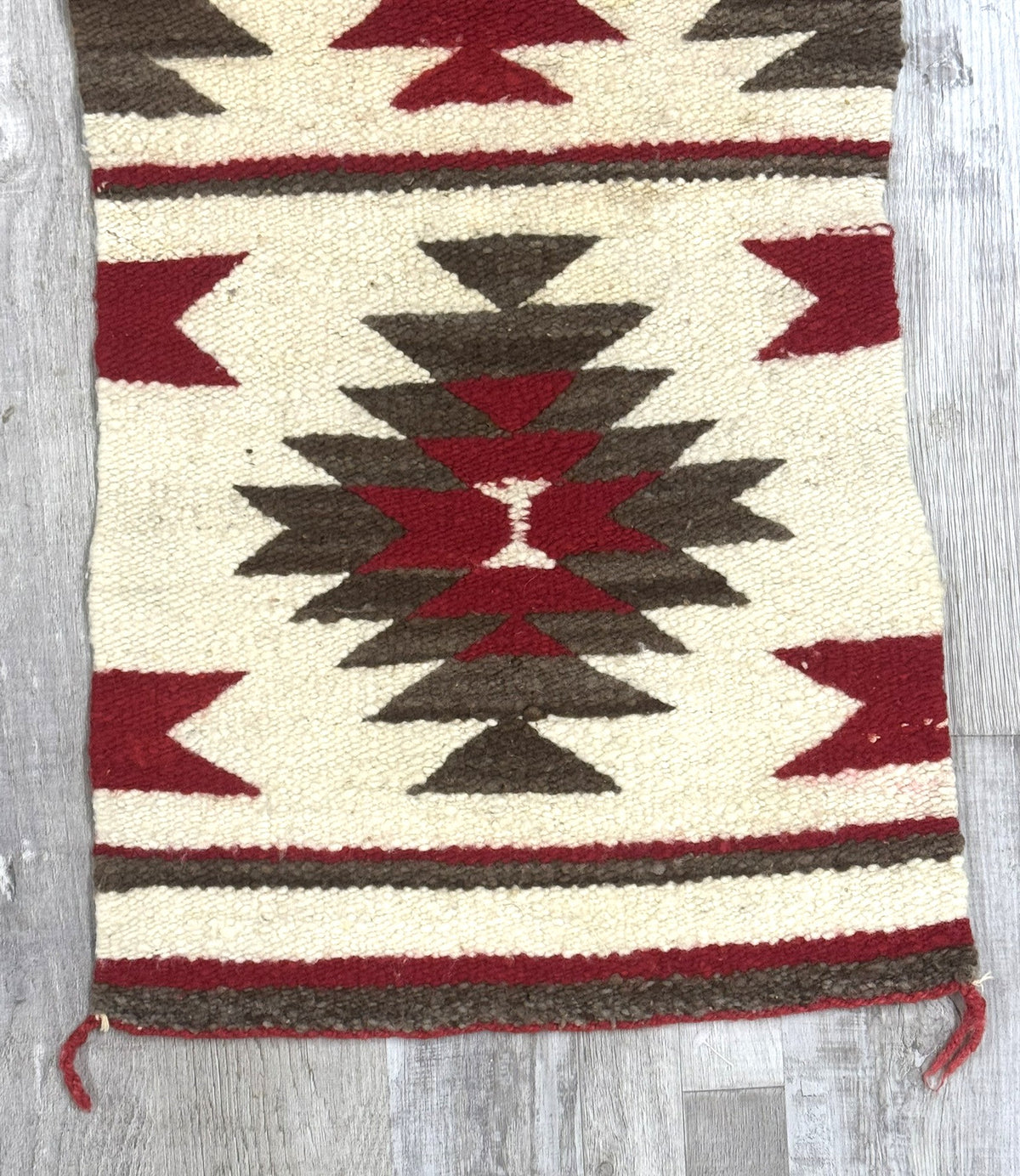Navajo Rug; Gallup Throw; Cloud Motif
