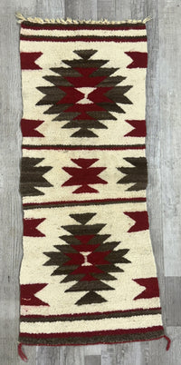 Navajo Rug; Gallup Throw; Cloud Motif