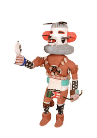 Hopi Pueblo Hanging White Rodent Kachina Doll