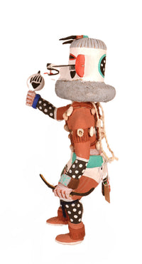 Hopi Pueblo Hanging White Rodent Kachina Doll