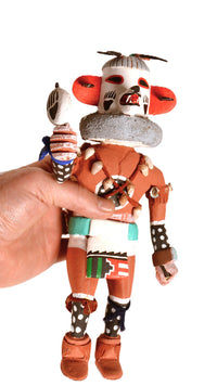 Hopi Pueblo Hanging White Rodent Kachina Doll