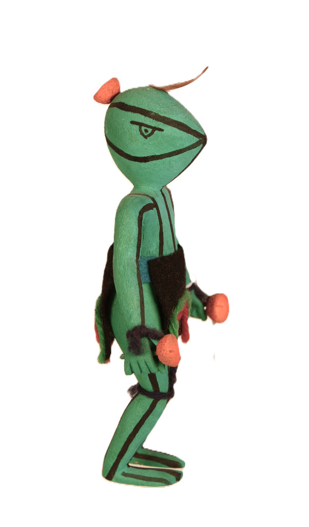 Hopi Pueblo Hanging Green Watermelon Man Kachina Doll