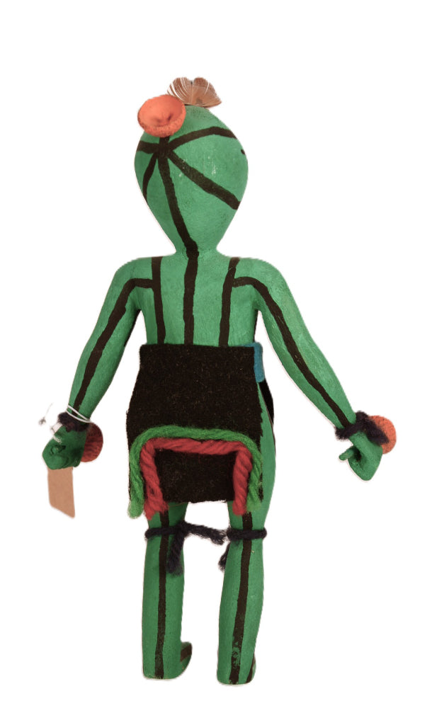 Hopi Pueblo Hanging Green Watermelon Man Kachina Doll