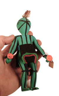 Hopi Pueblo Hanging Green Watermelon Man Kachina Doll