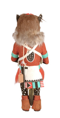 Hopi Pueblo Hanging Wolf Kachina Doll