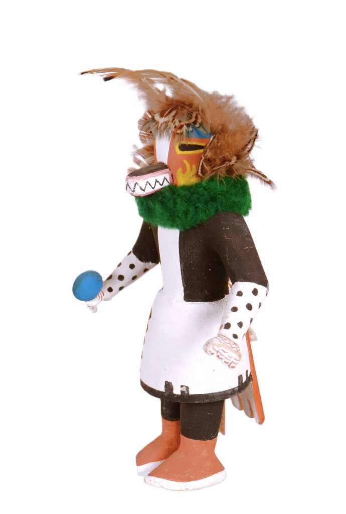 Hopi Pueblo Hanging Badger Kachina Doll