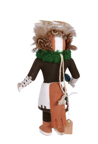 Hopi Pueblo Hanging Badger Kachina Doll