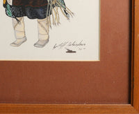 Original Painting "Crow Mother" By Cliff Bahnimptewa