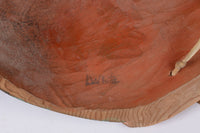 North West Coast First Nations Hawk Mask signed L. White