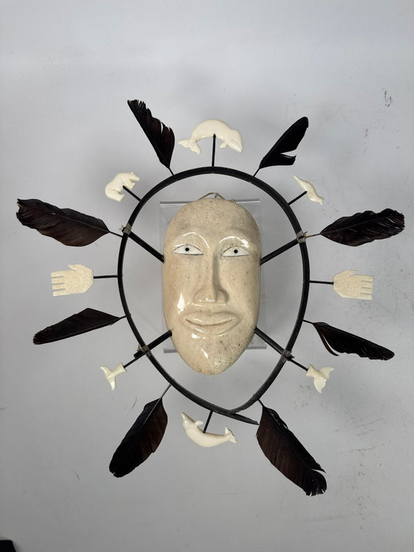 Inuit Spirit Mask By S. Swan