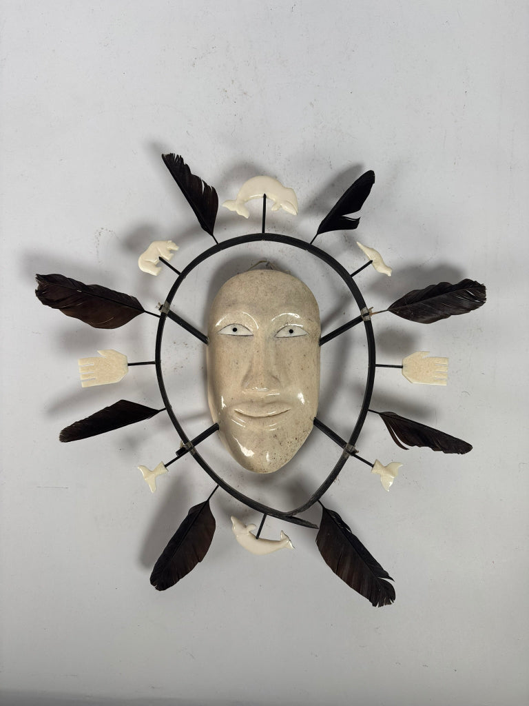 Inuit Spirit Mask By S. Swan