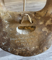 Inuit Bone Mask By Bobby Nashookpuk