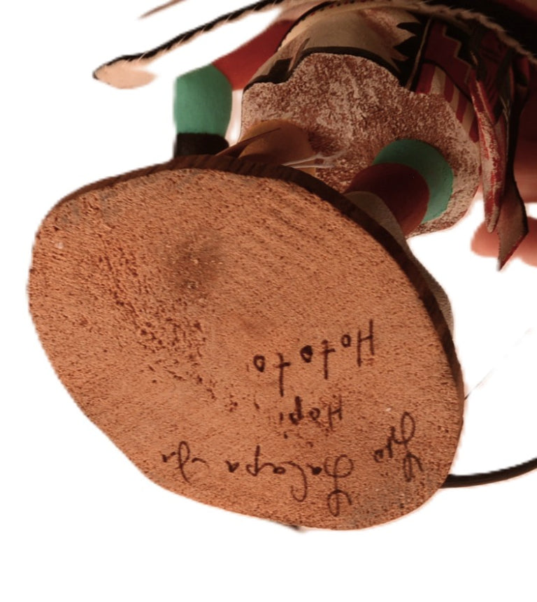 Hopi Pueblo Hototo Badger Kachina Doll By Leo Lacapa Jr.