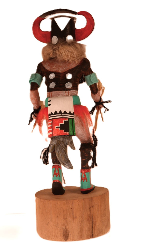 Hopi Pueblo Broad Face Kachina Doll By Ramon Albert Sr.