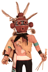 Hopi Pueblo Mudhead Kachina Doll