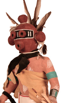 Hopi Pueblo Mudhead Kachina Doll