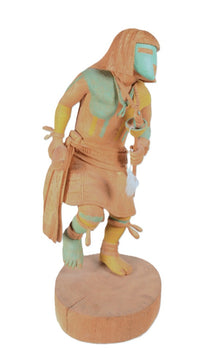 Hopi Pueblo Rattle Dancer Kachina Doll By Neil David