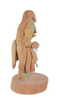 Hopi Pueblo Rattle Dancer Kachina Doll By Neil David