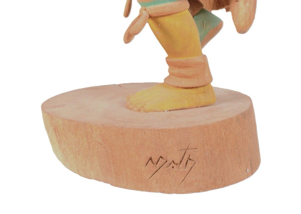 Hopi Pueblo Rattle Dancer Kachina Doll By Neil David