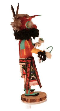 Hopi Pueblo Water Serpent Pa Lolo Komg Kachina Doll By Leo Lacapa Jr.
