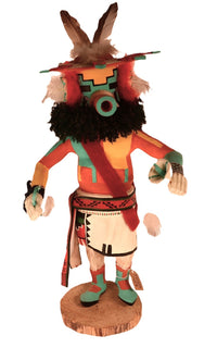Hopi Pueblo Water Serpent Pa Lolo Komg Kachina Doll By Leo Lacapa Jr.