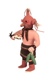 Hopi Pueblo Hanging Mudhead Kachina Doll