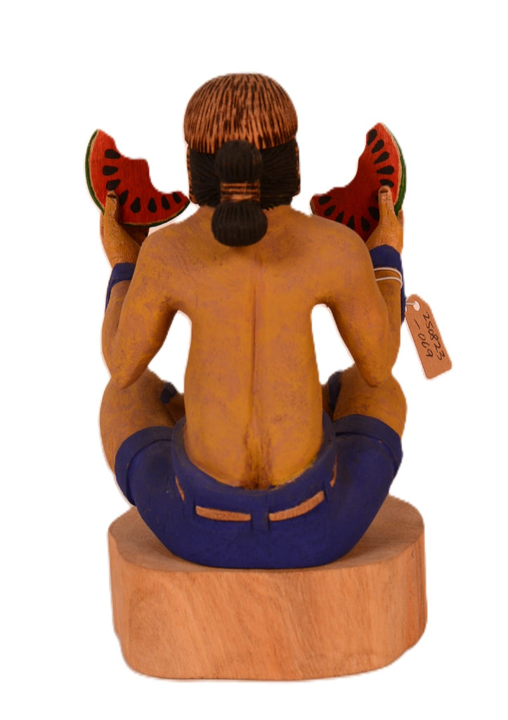 Hopi Pueblo Clown Kachina Doll By Darrel Pooyouma