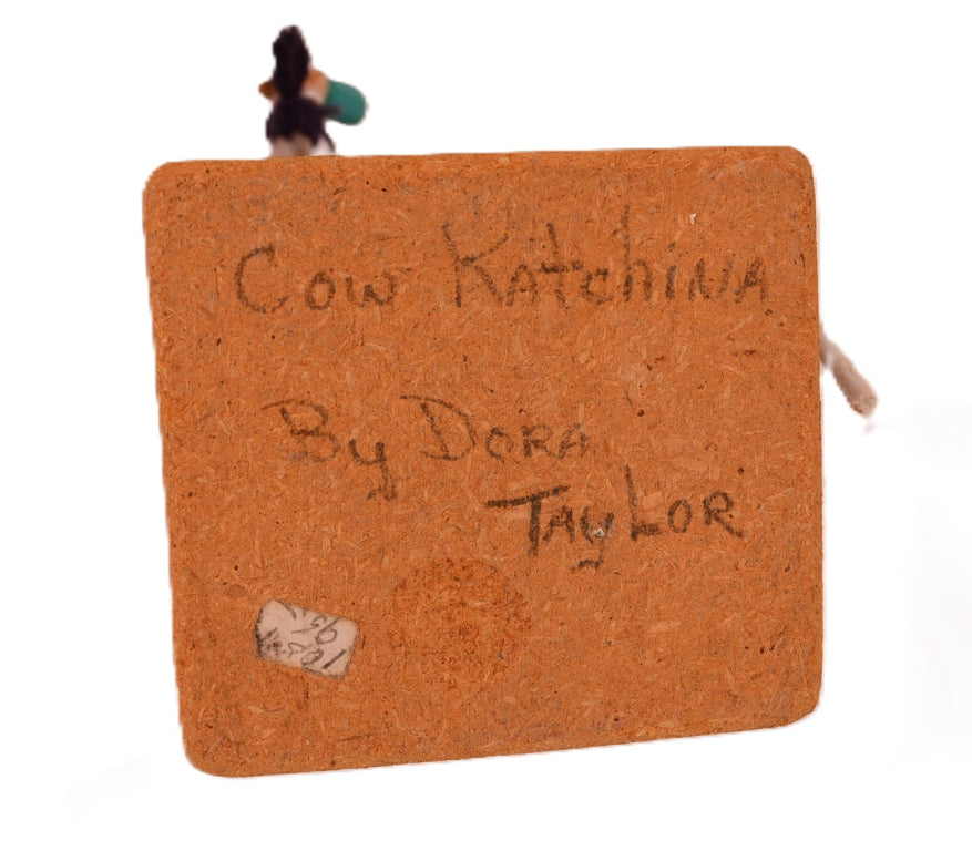 Hopi Pueblo Cow Kachina Doll By Dora Taylor