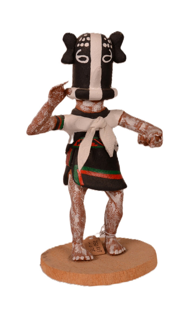 Hopi Pueblo Kokopelli Mana Kachina Doll By Grover