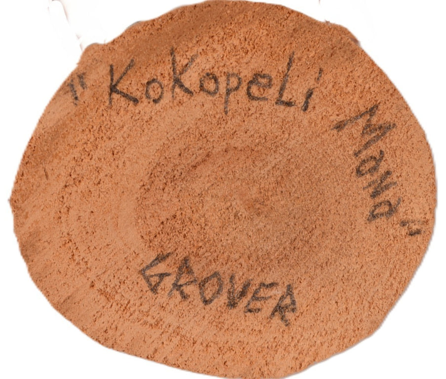 Hopi Pueblo Kokopelli Mana Kachina Doll By Grover