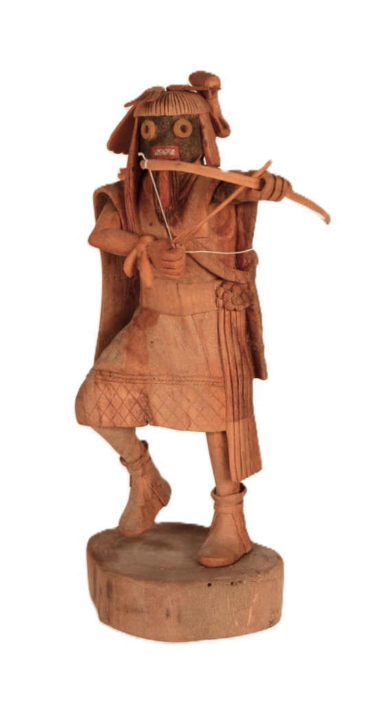 Hopi Pueblo He e e Wuhti Kachina Doll By P. Myron