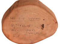 Hopi Pueblo He e e Wuhti Kachina Doll By P. Myron