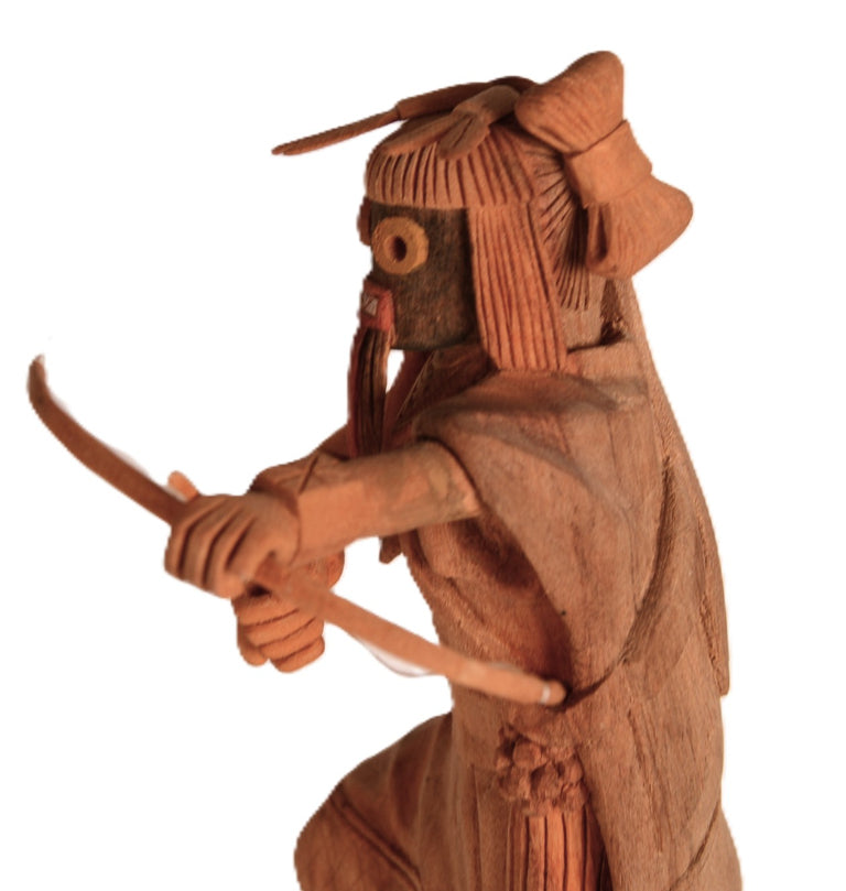 Hopi Pueblo He e e Wuhti Kachina Doll By P. Myron