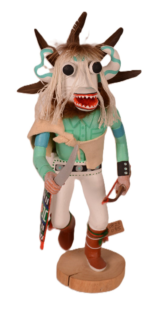 Hopi Pueblo Cow Kachina Doll By Ramon Albert Sr.