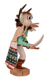 Hopi Pueblo Cow Kachina Doll By Ramon Albert Sr.