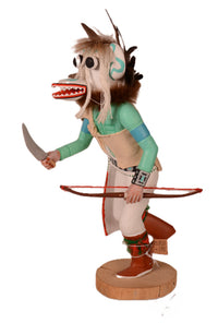 Hopi Pueblo Cow Kachina Doll By Ramon Albert Sr.