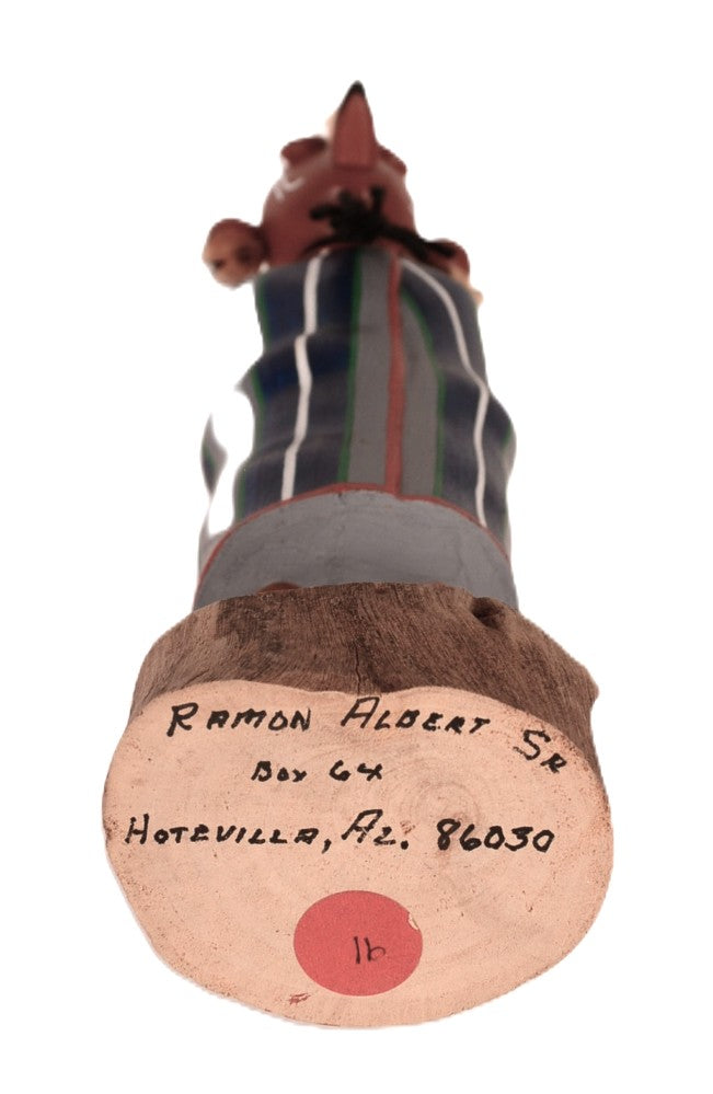 Hopi Pueblo Mudhead Kachina Doll By Ramon Albert Sr.