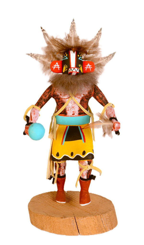 Hopi Pueblo Badger Kachina Doll By M.G.