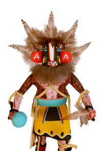 Hopi Pueblo Badger Kachina Doll By M.G.
