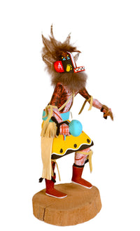 Hopi Pueblo Badger Kachina Doll By M.G.