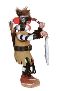Hopi Pueblo Kachina Doll By Junior Torivio