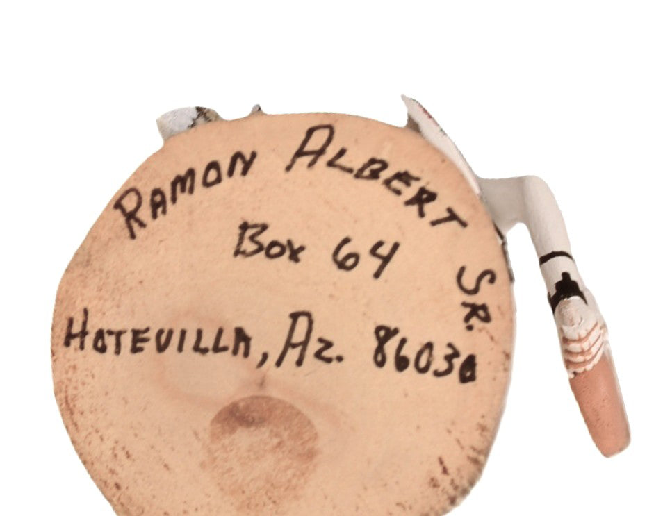 Hopi Pueblo Broad Face Kachina Doll By Ramon Albert Sr.
