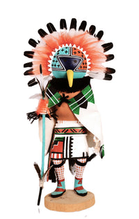 Hopi Pueblo Eagle Kachina Doll By Ramon Albert Sr.