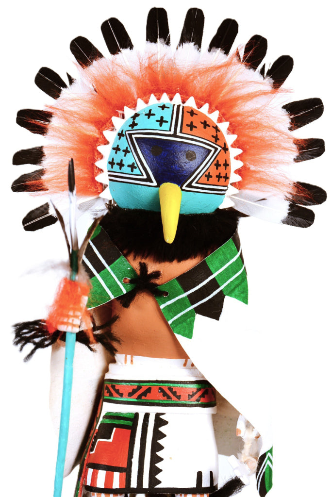 Hopi Pueblo Eagle Kachina Doll By Ramon Albert Sr.
