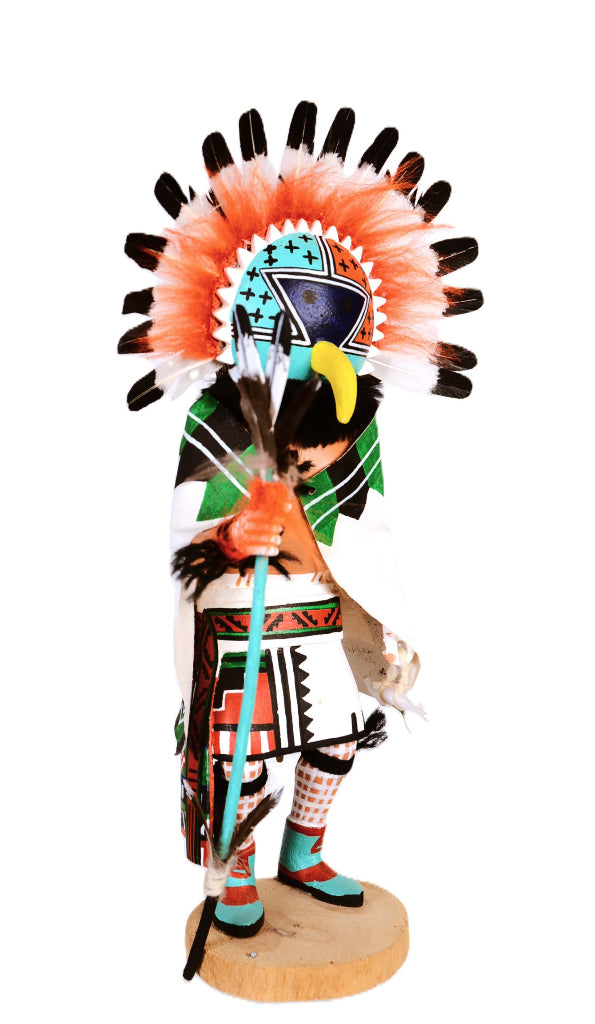 Hopi Pueblo Eagle Kachina Doll By Ramon Albert Sr.