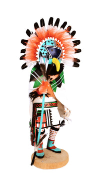 Hopi Pueblo Eagle Kachina Doll By Ramon Albert Sr.