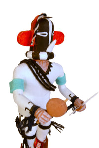 Hopi Pueblo Kokopelli Kachina Doll By Ramon Albert Sr.