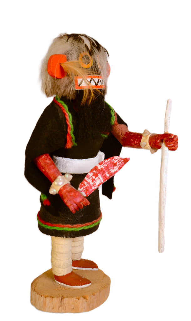 Hopi Pueblo Ogre Lady Kachina Doll By BT