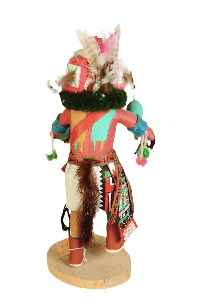Hopi Pueblo Bird Kachina Doll By Marlinya Amaokoya