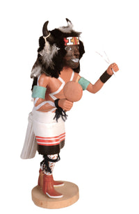 Hopi Pueblo Bull Kachina Doll By Ramon Albert Sr.